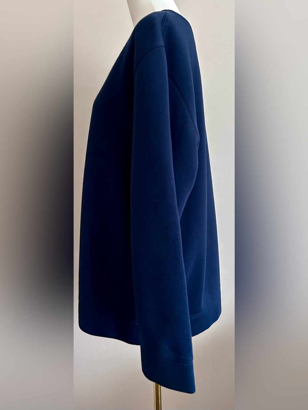 Helmut Lang Navy Italian Modal Sweatshirt - Made in USA - Unisex